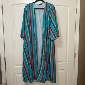 Multi Color Long Duster
